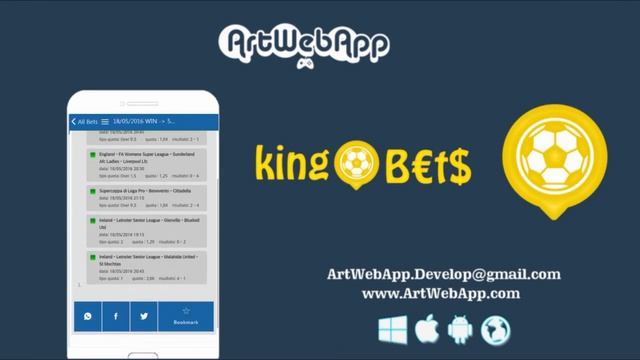 King Bets app for Android, Ios, Windows Phone, Web | ArtWebApp.com смотреть онлайн