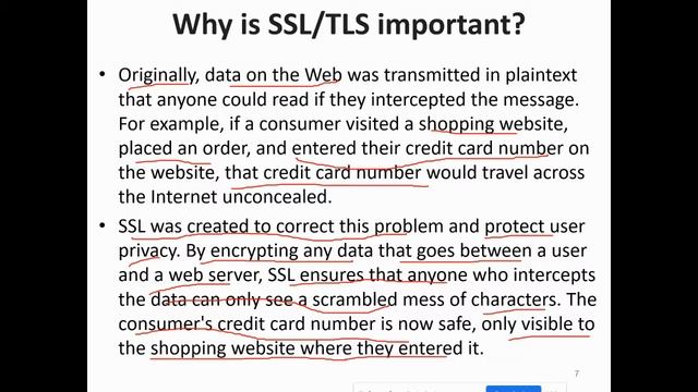 SSL(Secure Sockets Layer)/ TLS(Transport Layer Security) ,SSL certificate and SET смотреть онлайн