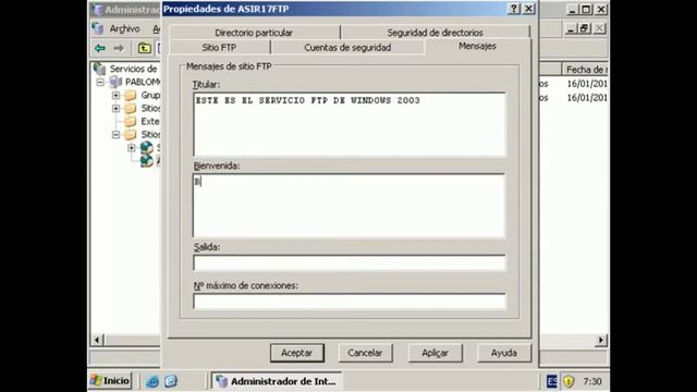 Windows 2003 | Servidor FTP смотреть онлайн