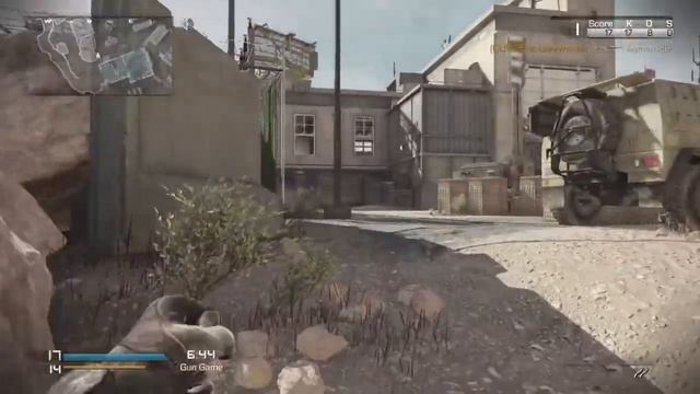 Best final kill ever! gun game, through window headshot knife смотреть онлайн