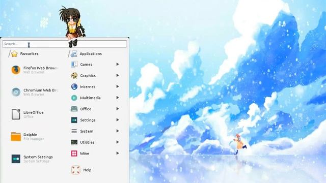 Linux Mangaka Koe - Boot and Desktop смотреть онлайн