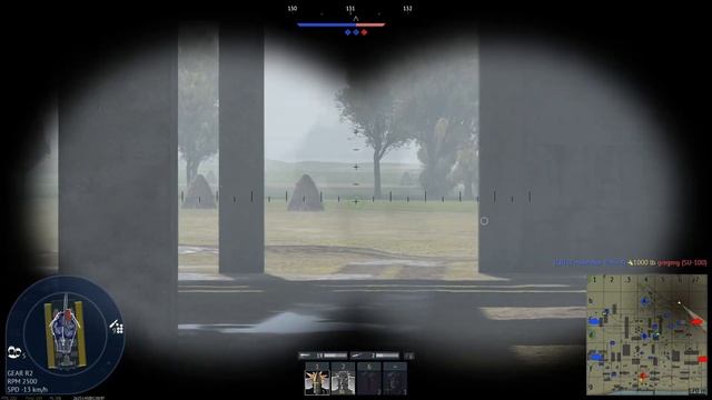 أروع دبابة ثقيلة في وار ثاندر T26E1-1 gameplay tanks смотреть онлайн