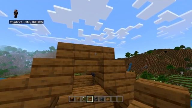 Minecraft - how to build a compact starter house смотреть онлайн