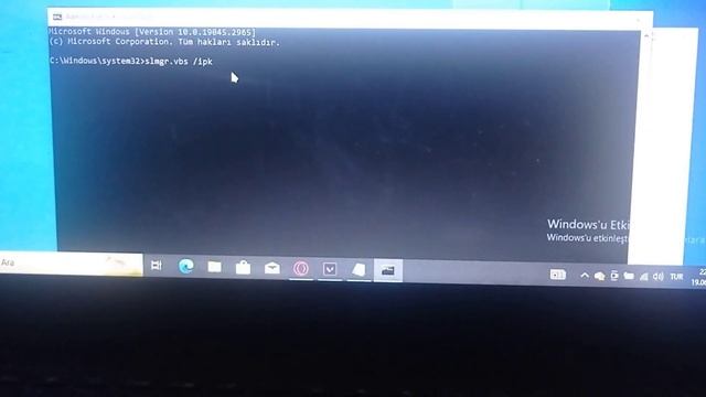Windows 10 "Windows u etkinleştirin" yazısını ücretsiz ve programsız şekilde kaldirma смотреть онлайн
