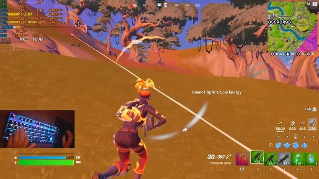 Intense 12 Kill Solo Win | Full Gameplay Fortnite Without Zero Build | Keyboard & Mouse Cam смотреть онлайн