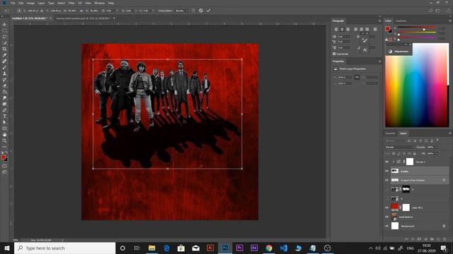 Poster design tutorial | photoshop | Speedoart смотреть онлайн