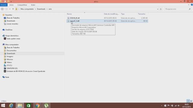 Corrigindo erros xinput1_3.dll e d3dx9_43.dll смотреть онлайн