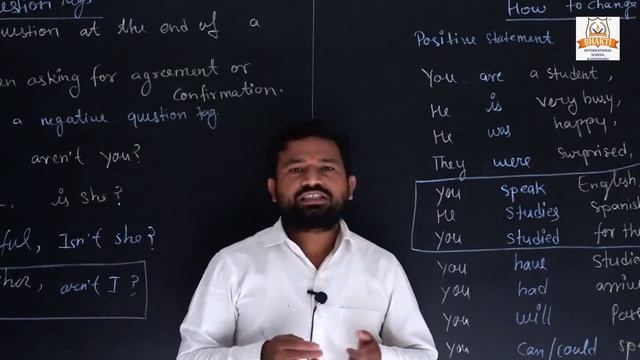 Class-9 & 10 English Grammar Question Tag смотреть онлайн