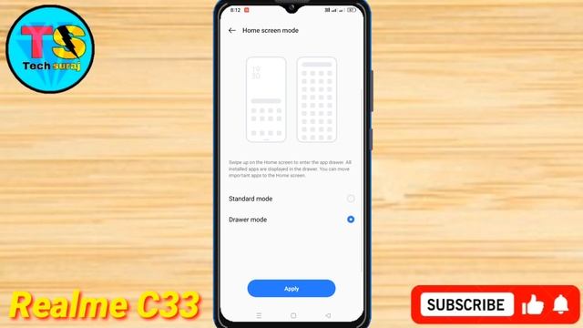 Realme C33 App Drawer Setting Kaise On Kare // How To App Drawer Setting On Realme C33 смотреть онлайн