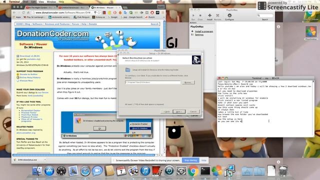 mac alex teaches playonmac (Run exe windows files and msi) смотреть онлайн