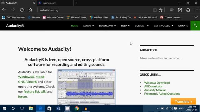 Fixit Windows OS X and Linux tip and tricks Audacity software turns your PC into a recording studio смотреть онлайн