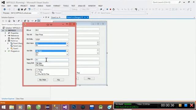 Windows Form C#: Quản Lí Hành Khách Demo ^^ смотреть онлайн