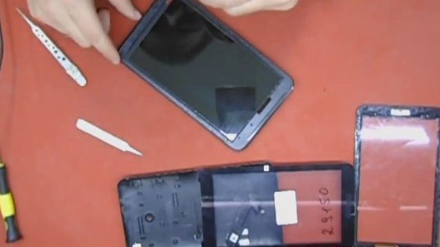 Asus Memo PAD 7 K01A замена сенсора смотреть онлайн