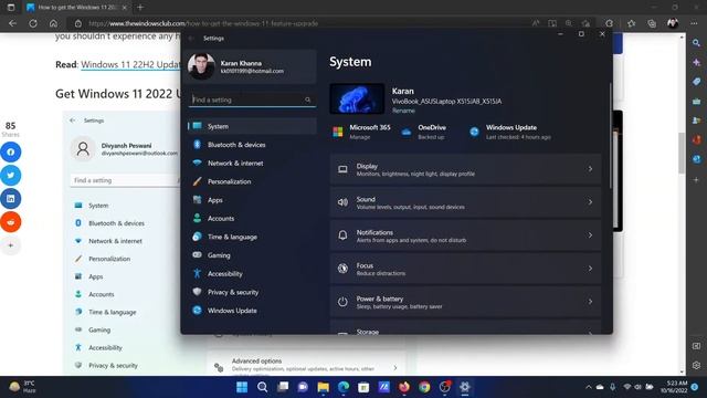 How to get the Windows 11 2022 Update Version 22H2 смотреть онлайн