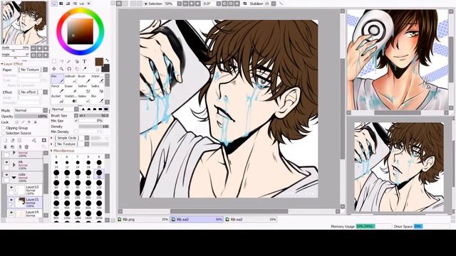 【Speed-Paint】Fanart\redraw: Dramaturgy (Rib)【Paint Tool Sai】 смотреть онлайн