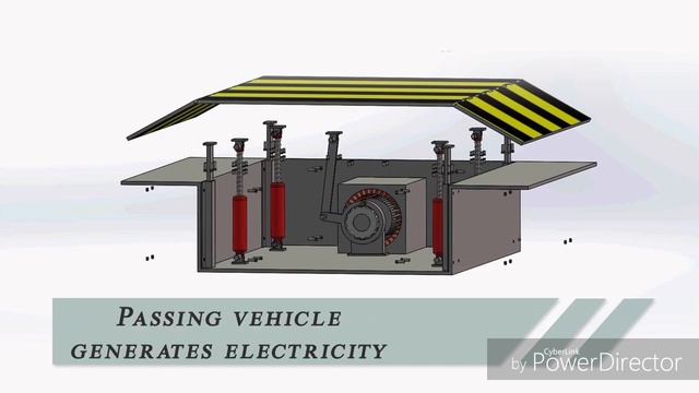 Power Generation Using Speed Breaker mini model Engineering Project смотреть онлайн