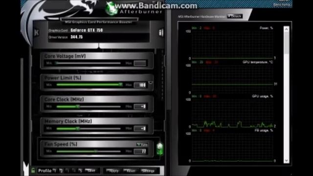How to Overclock your graphics card using Msi Afterburner смотреть онлайн
