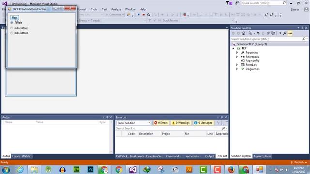 053 - B - Change C# RadioButton to Button смотреть онлайн