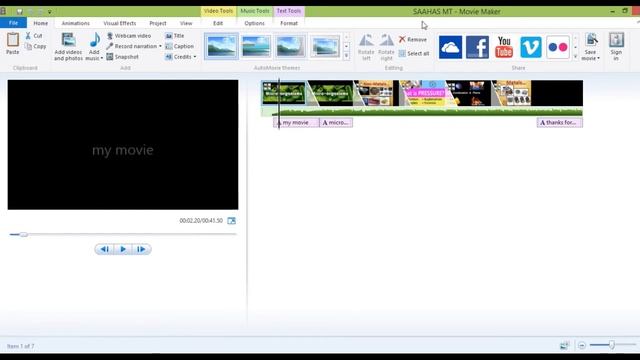 Window Movie Maker Interface смотреть онлайн