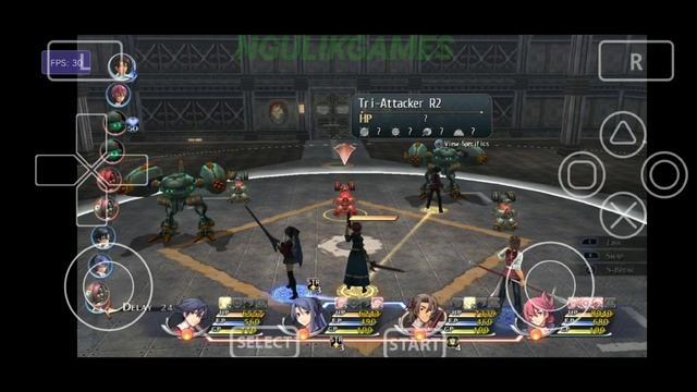 Vita3K PS Vita Emulator For Android - The legend Of Heroes: Trails Of Cold Steel Gameplay смотреть онлайн