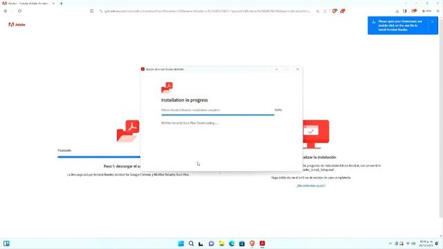 Windows 11 - Instalando Adobe Reader смотреть онлайн