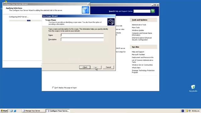 Instalar Servidor DHCP en Windows Server 2003 смотреть онлайн