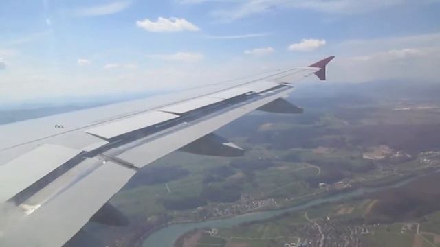 Aeroflot Airbus A320-214 SVO - Zurich Landing смотреть онлайн