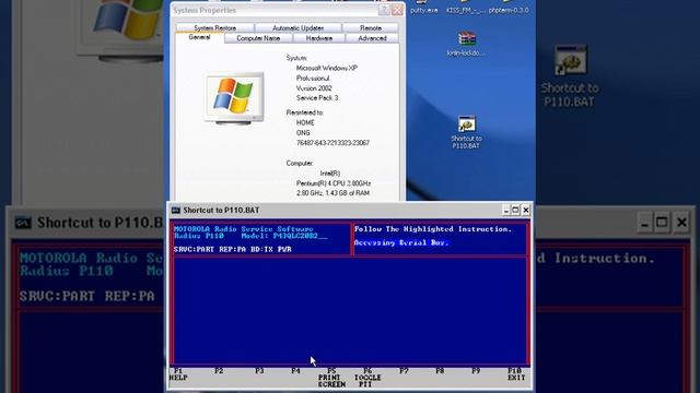 Motorola Radius P110 - Windows XP смотреть онлайн
