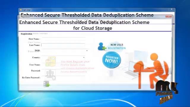 Enhanced Secure Thresholded Data Deduplication Scheme | Final Year Projects 2016 - 2017 смотреть онлайн
