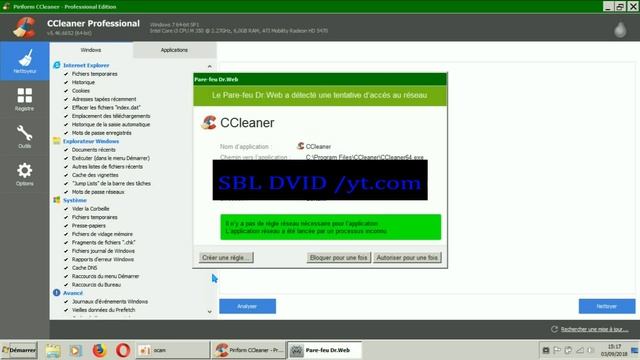 le parfeu de Dr.Web security space 11.5 delire completement/ FR смотреть онлайн