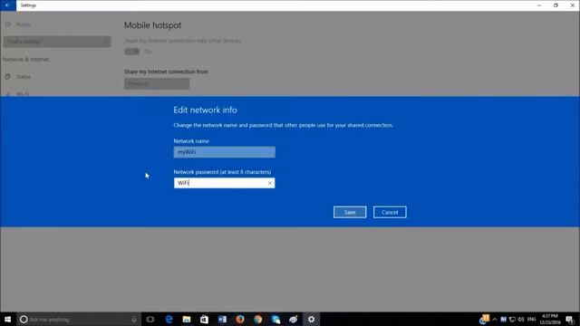 Sharing Hotspot in Windows 10 смотреть онлайн