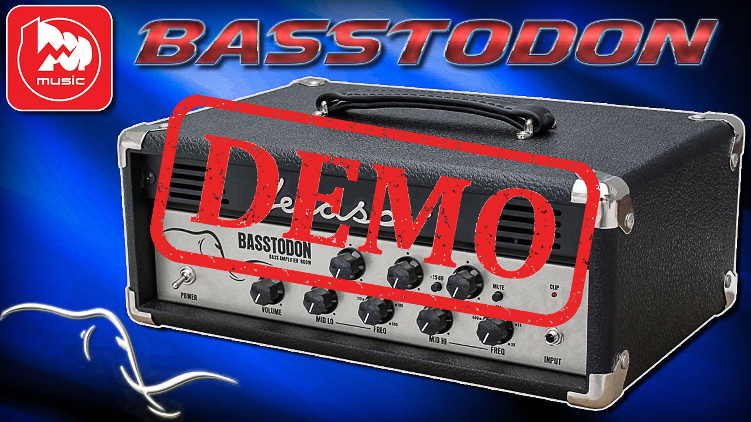 Бас-гитарный усилитель YERASOV BASSTODON - демонстрация звучания