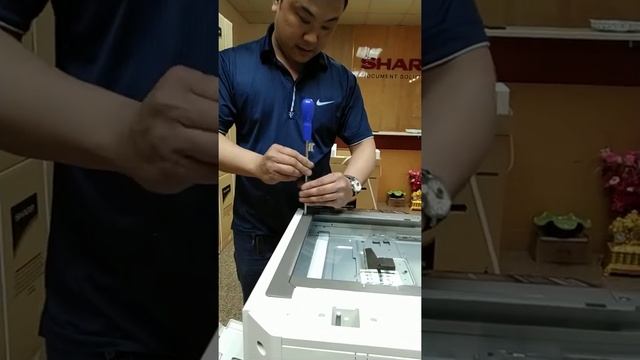 hướng dẫn lắp đặt máy phô tô sharp AR6031NV смотреть онлайн