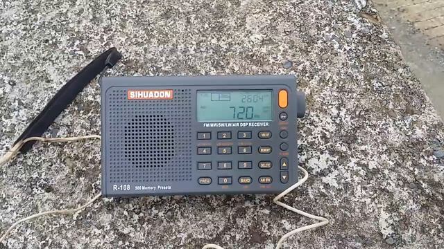 DYOK Aksyon Radyo Iloilo 720 KHz received in SIHUADON R-108 DSP Receiver смотреть онлайн