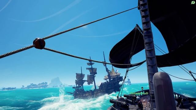 Sea of Thieves | the melee with the cursed helm: смотреть онлайн