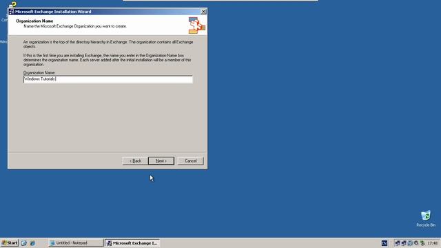 Installing Microsoft Exchange Server 2003 - Windows Server 2003 R2 смотреть онлайн