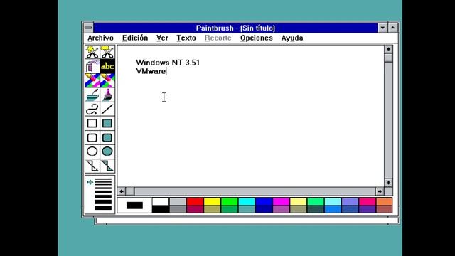 Windows NT 3.51 (RTM Build 1057.1) смотреть онлайн