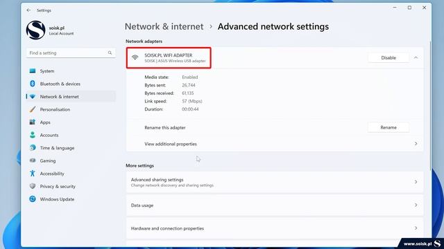 How to rename network adapter on Windows 11 смотреть онлайн