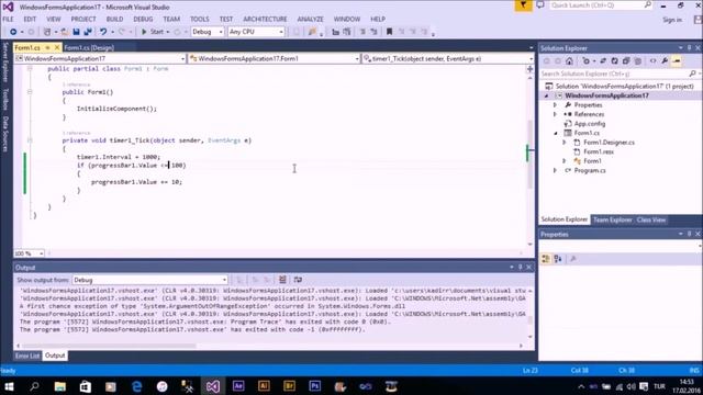 C#(Csharp) Progressbar ve Timer Kullanımı (Yeni Başlayanlara) смотреть онлайн