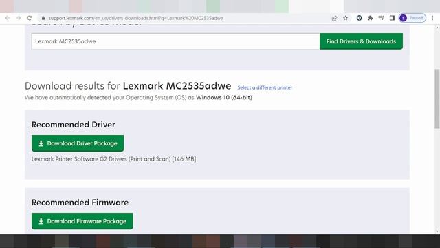 Lexmark MC2535 Driver Download Windows 11 Windows 10 смотреть онлайн
