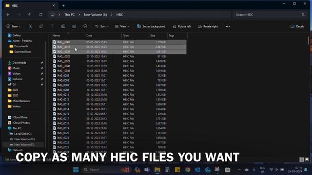 How to Upload HEIC files to iCloud | HEIC files | iPhone | @iMrNaren смотреть онлайн