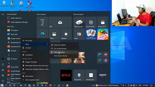 Cara Setting Menu Tampilam ICON Desktop/Laptop Di WINDOWS 10 смотреть онлайн