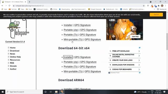 How to download Notepad++ in your PC | How to install Notepad++ in your Laptop/Desktop in Hindi смотреть онлайн