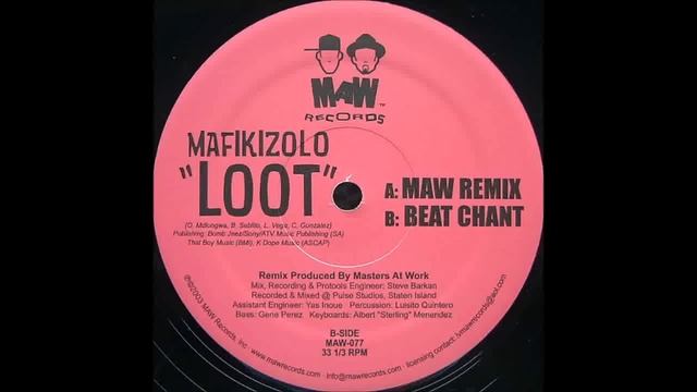 (2003) Mafikizolo - Loot [Masters At Work RMX] смотреть онлайн