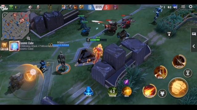 Marvel Super War - Human Torch Gameplay | New Hero | Marvel MOBA смотреть онлайн