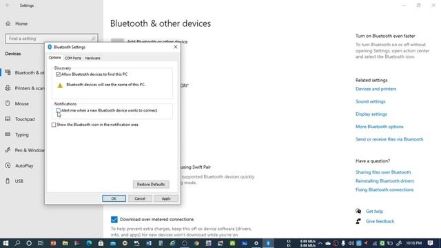 how to add bluetooth in notification bar. fix missing / not showing/lost in task bar windows 7 8 10 смотреть онлайн