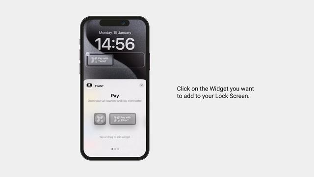 TWINT iPhone Widget – Pay with a tap of the finger смотреть онлайн