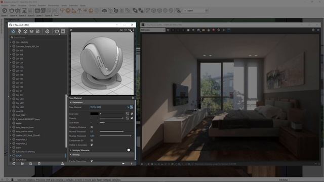 V-Ray 4.0 para SketchUp | Aula 07: Como Usar o Efeito Toon para Gerar Prévias смотреть онлайн