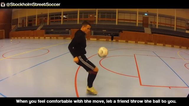 Learn an amazing overhead flick! | Crazy Football Tutorial 2015 смотреть онлайн