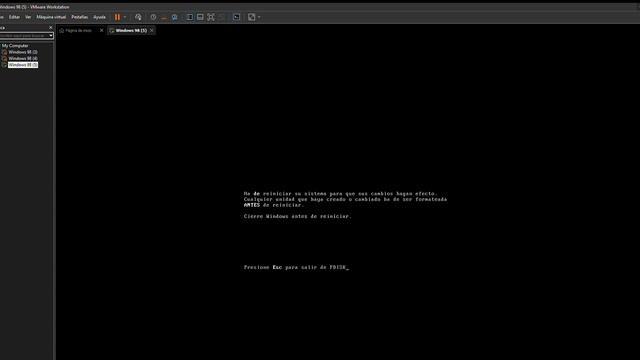 Instalación de Windows 98/ VMware Workstation смотреть онлайн